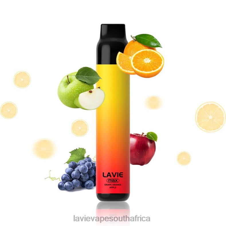 LAVIE E Cigarette - LAVIE BAR 5000 Puffs - MAX Grape Orange VNZRX280