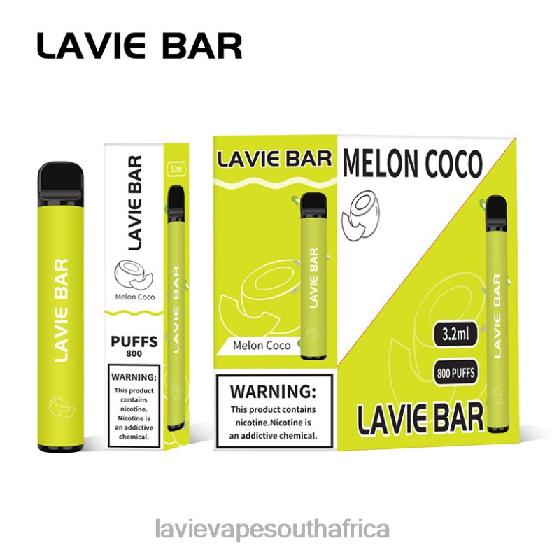 LAVIE E Cigarette - LAVIE BAR 800 Puffs Melon Coco VNZRX315