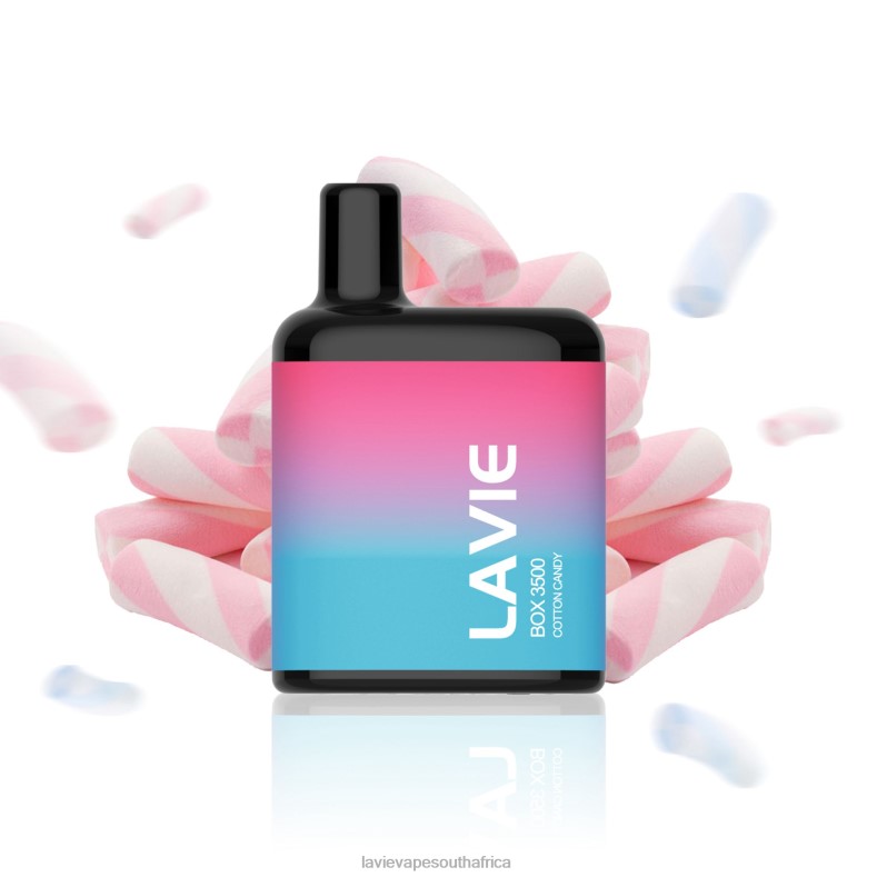 LAVIE E Cigarette - LAVIE BOX 3500 Puffs Cotton Candy VNZRX210