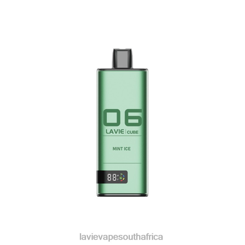 LAVIE E Cigarette - LAVIE Cube 20000 Puffs Mint Ice VNZRX40