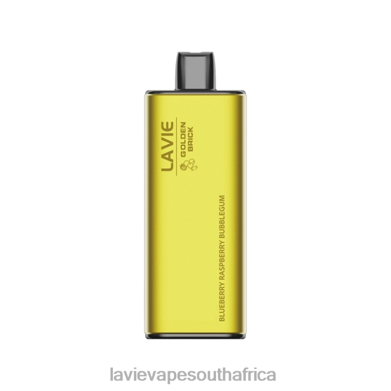 LAVIE E Cigarette - LAVIE GOLDEN BRICK 10000 Puffs Blueberry Raspberry Bubblegum VNZRX55