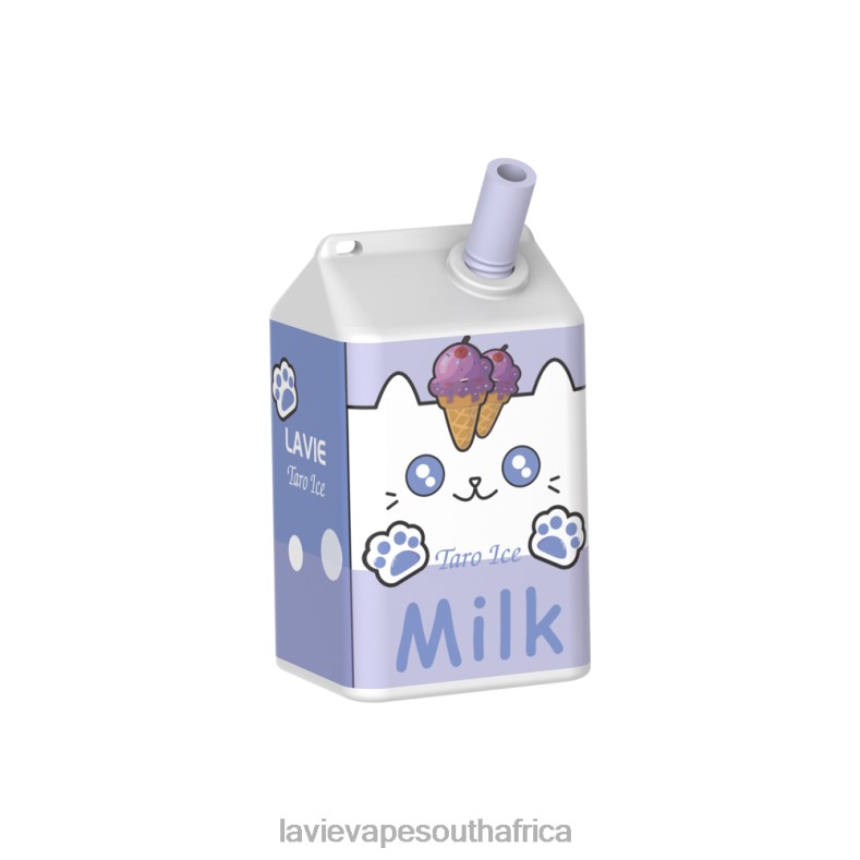 LAVIE E Cigarette - LAVIE MILK 7000 Puffs Taro Ice VNZRX180