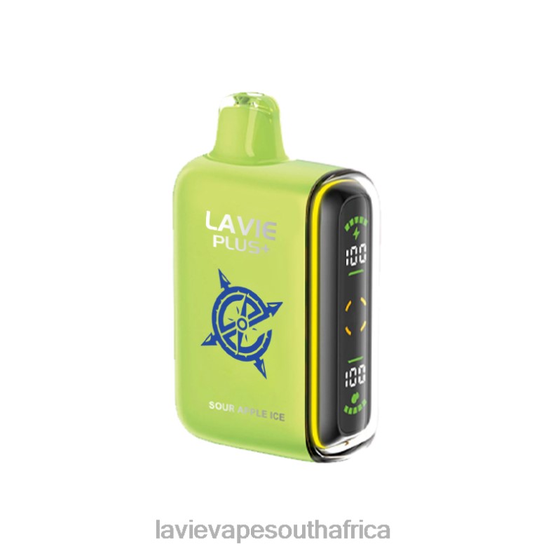 LAVIE E Cigarette - LAVIE PLUS 15000 Puffs Sour Apple Ice VNZRX100