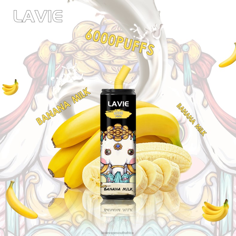 LAVIE Puff - LAVIE Coke BAR 6000 Puffs Banana Milk VNZRX274