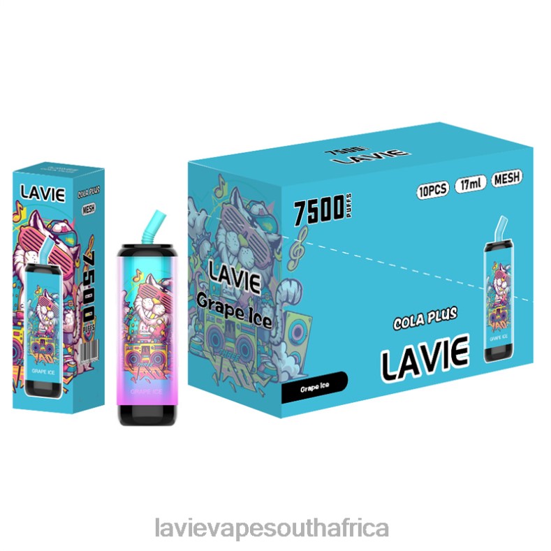 LAVIE Puff - LAVIE Cola Plus 7500 Puffs Grape Ice VNZRX254