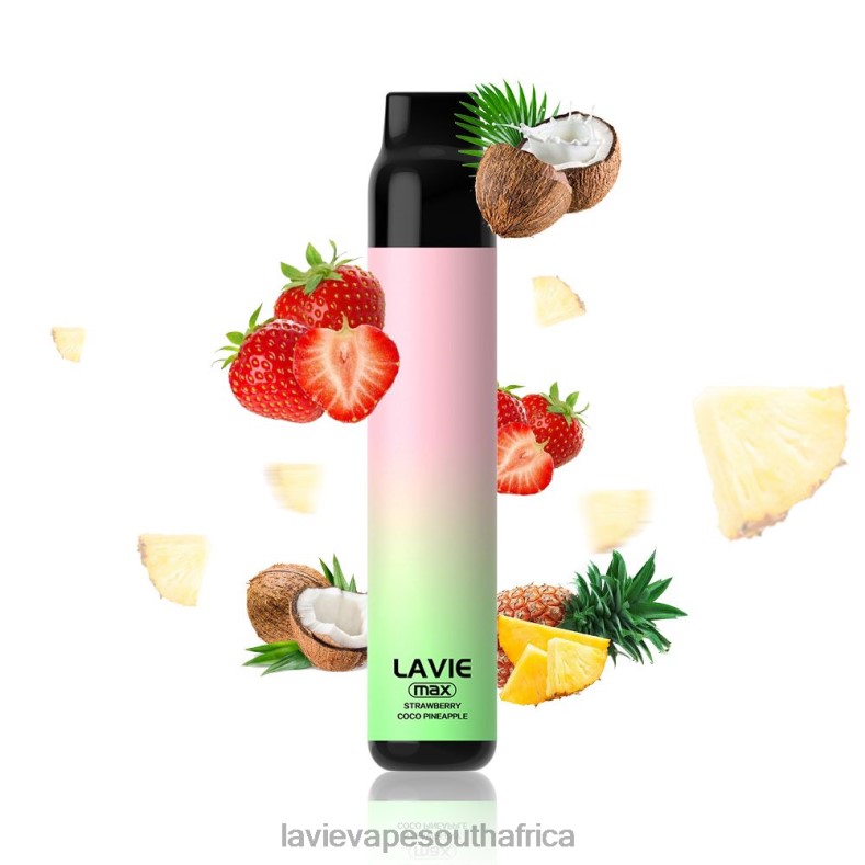 LAVIE Vape Price - LAVIE BAR 5000 Puffs - MAX Strawberry Coco Apple VNZRX283