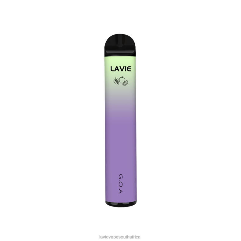 LAVIE Vape Review - LAVIE BAR 1600 Puffs Grape Orange Apple VNZRX306