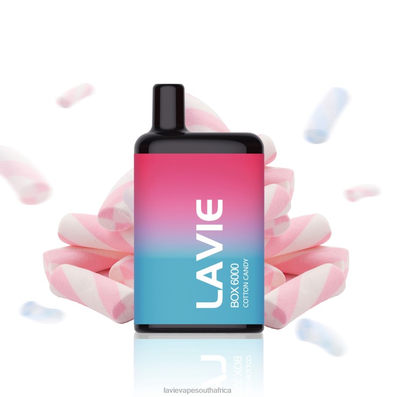 LAVIE Vape Review - LAVIE BOX 6000 Puffs Cotton Candy VNZRX206