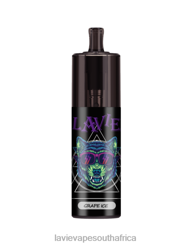 LAVIE Vape Review - LAVIE COLOUR BAR 10000 Puffs Airflow Control Grape Ice VNZRX331