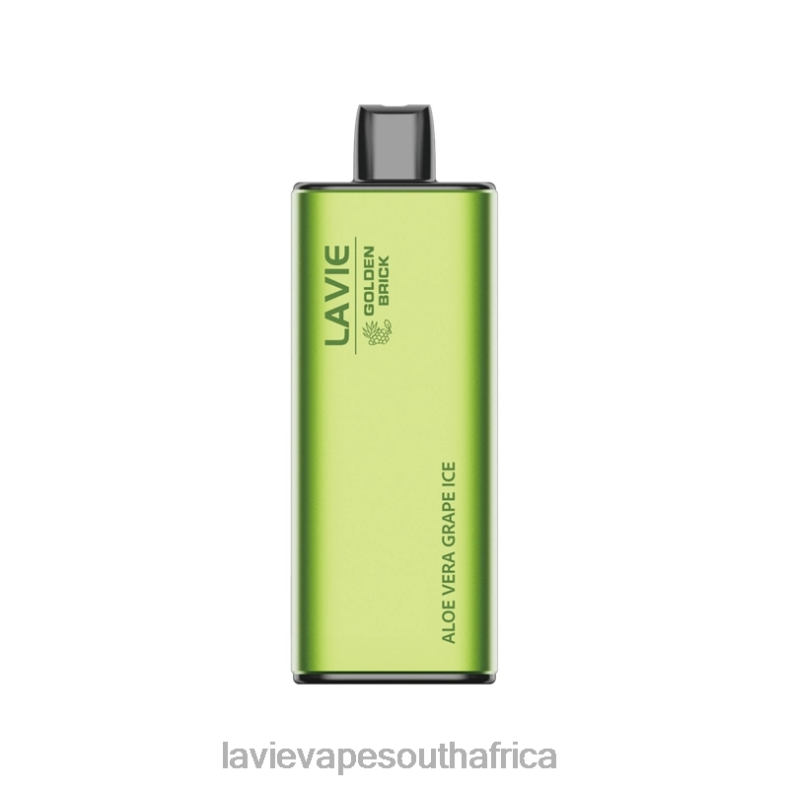 LAVIE Vape Review - LAVIE GOLDEN BRICK 10000 Puffs Aloe Vera Grape Ice VNZRX51
