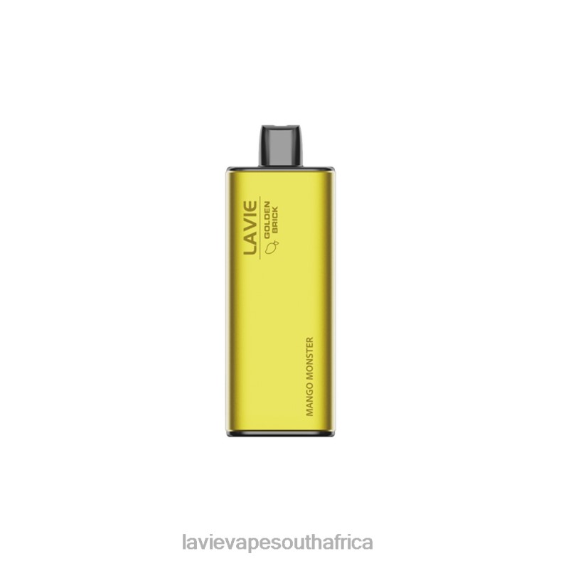 LAVIE Vape Review - LAVIE GOLDEN BRICK 10000 Puffs Mango Monster VNZRX61