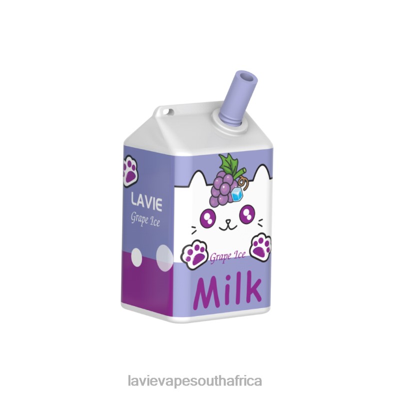 LAVIE Vape Review - LAVIE MILK 7000 Puffs Grape Ice VNZRX186