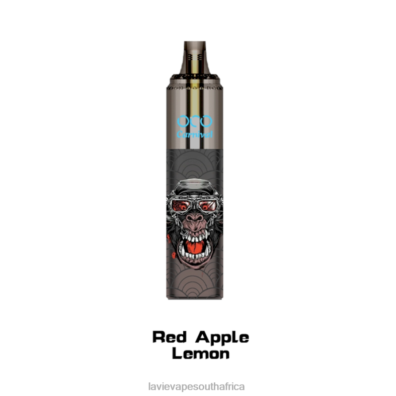 LAVIE Vape Review - LAVIE OCO Carnival 10000 Puffs Red Apple Lemon VNZRX356
