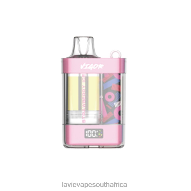 LAVIE Vape Review - LAVIE VIGOR 15000 Puffs Strawberry Ice VNZRX1