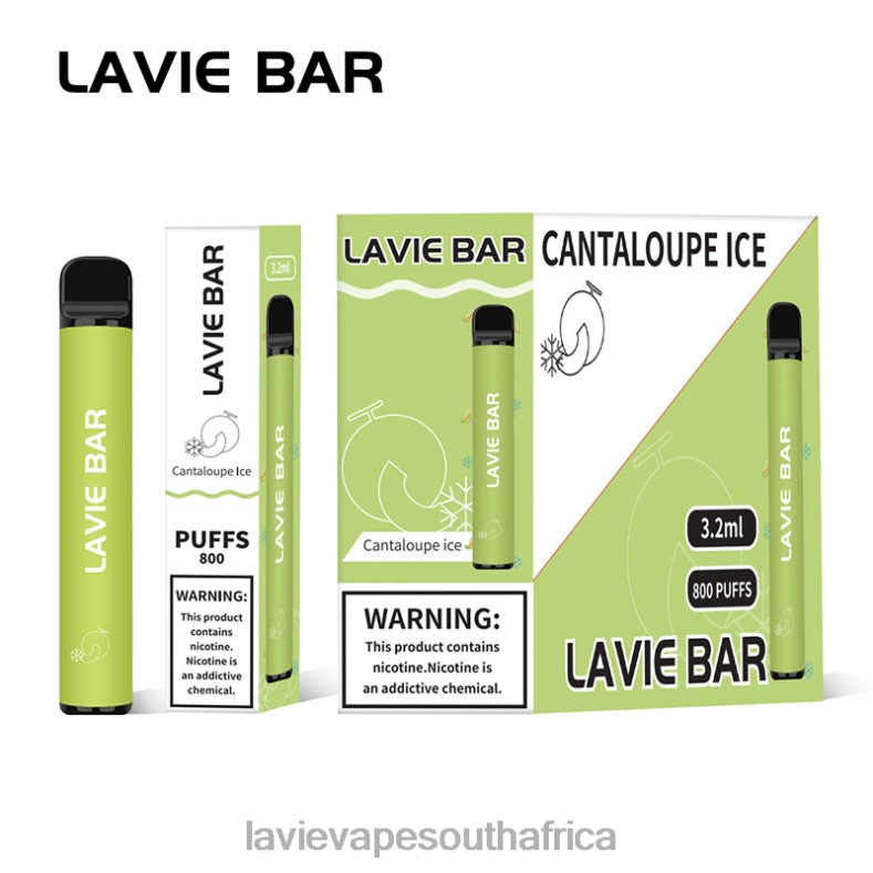 LAVIE Vape South Africa - LAVIE BAR 800 Puffs Cantaloupe Ice VNZRX317