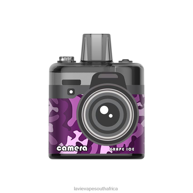 LAVIE Vape South Africa - LAVIE Camera 8000 Puffs Grape Ice VNZRX172