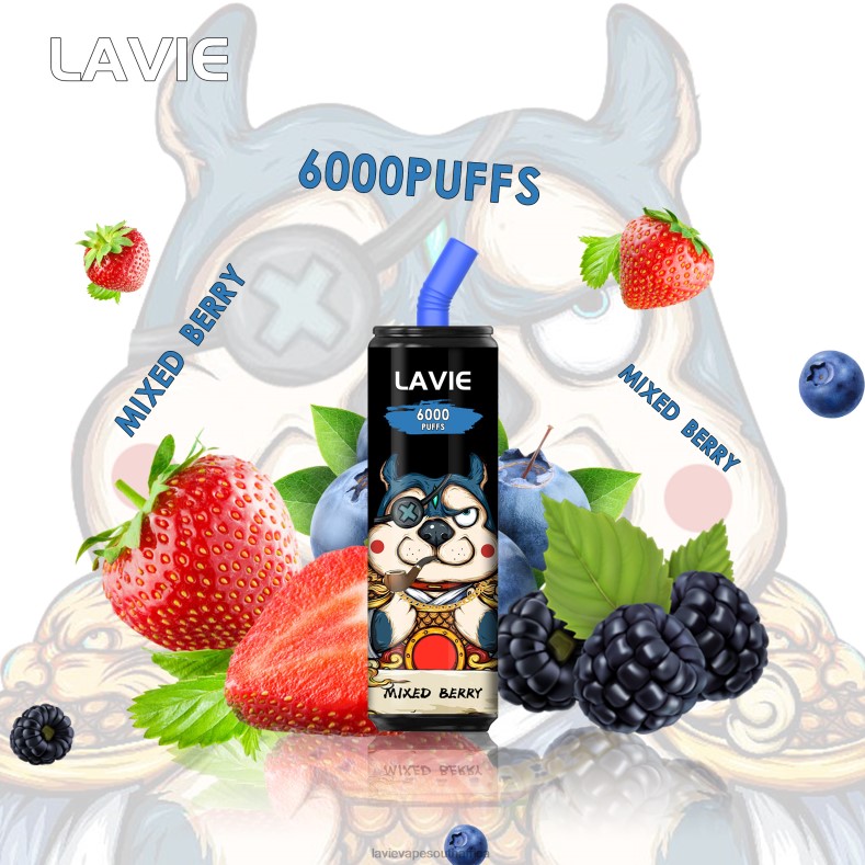LAVIE Vape South Africa - LAVIE Coke BAR 6000 Puffs Mixed Berry VNZRX272