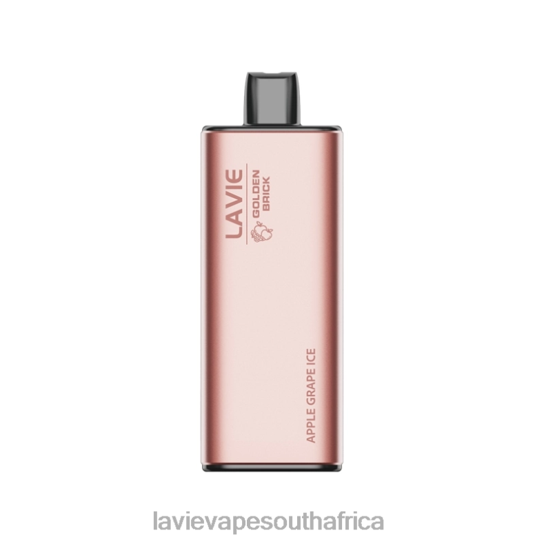 LAVIE Vape South Africa - LAVIE GOLDEN BRICK 10000 Puffs Apple Grape Ice VNZRX52