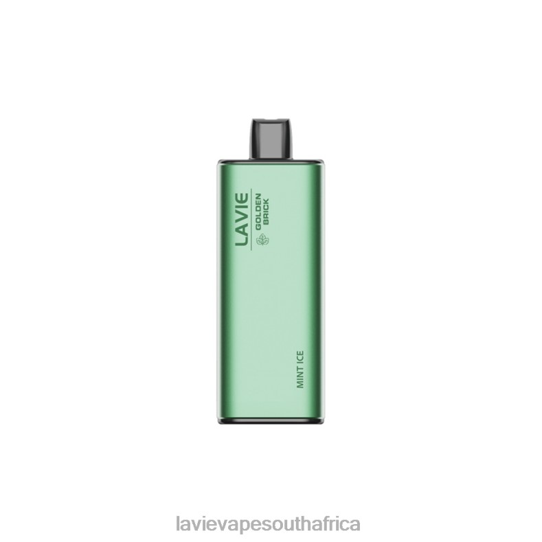 LAVIE Vape South Africa - LAVIE GOLDEN BRICK 10000 Puffs Mint Ice VNZRX62