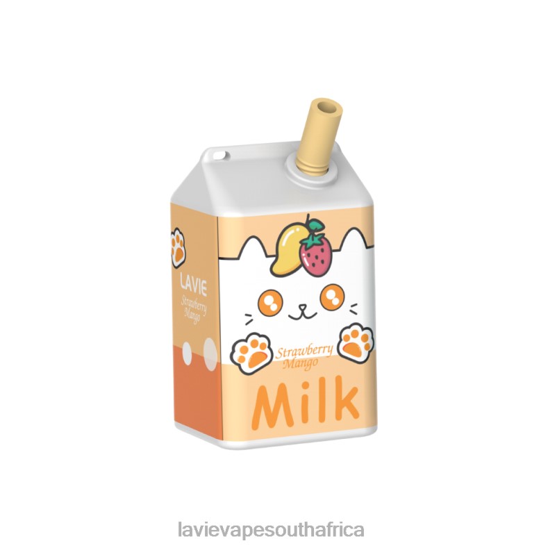 LAVIE Vape South Africa - LAVIE MILK 7000 Puffs Strawberry Mango VNZRX182