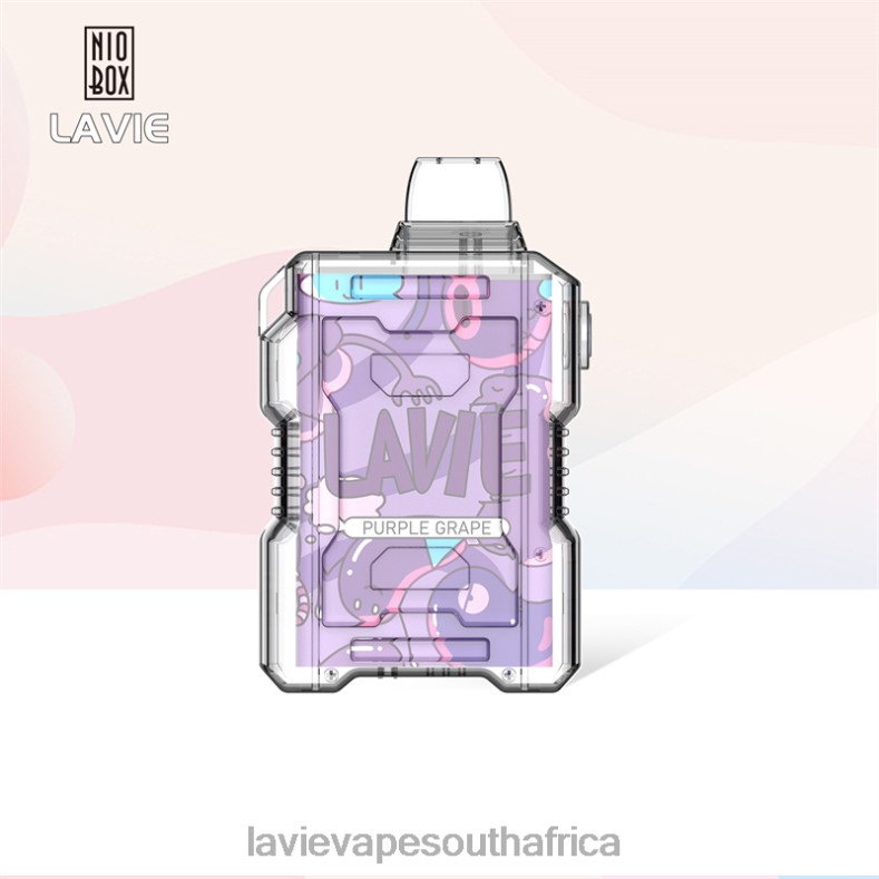 LAVIE Vape South Africa - LAVIE NIO BOX 9000 Puffs Purple Grape VNZRX192