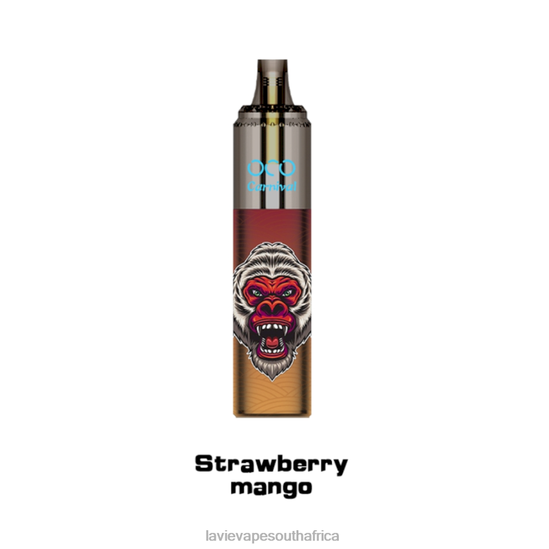 LAVIE Vape South Africa - LAVIE OCO Carnival 10000 Puffs Strawberry Mango VNZRX357