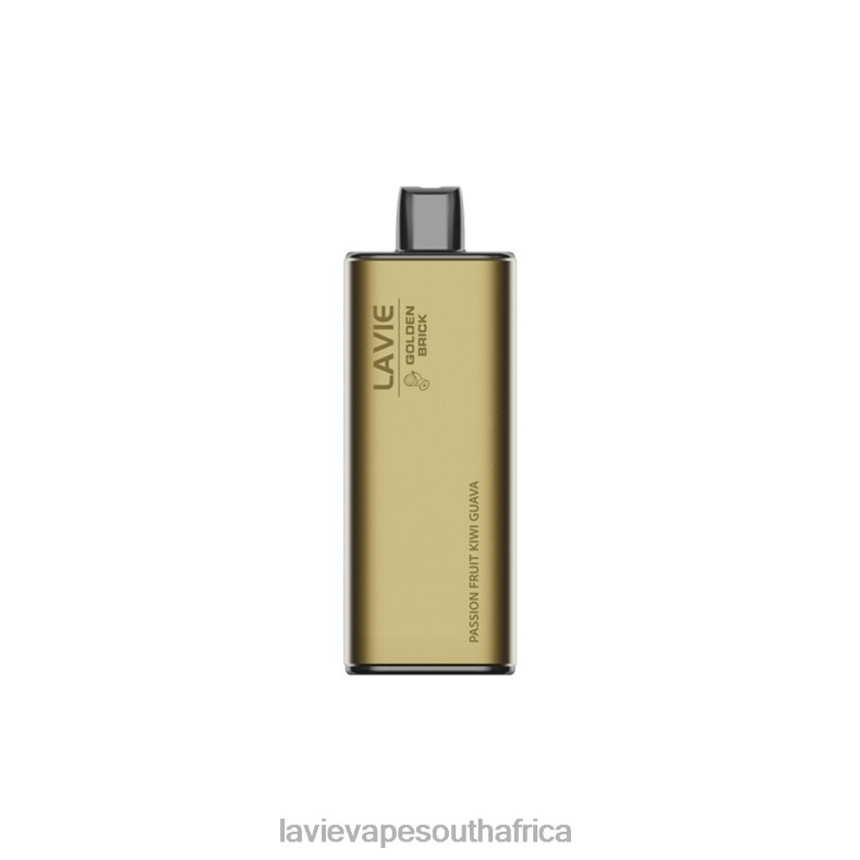 LAVIE Vape Price - LAVIE GOLDEN BRICK 10000 Puffs Passion Fruit Kiwi Guava VNZRX63