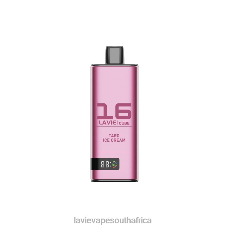 LAVIE E Cigarette - LAVIE Cube 20000 Puffs Taro Ice Cream VNZRX50